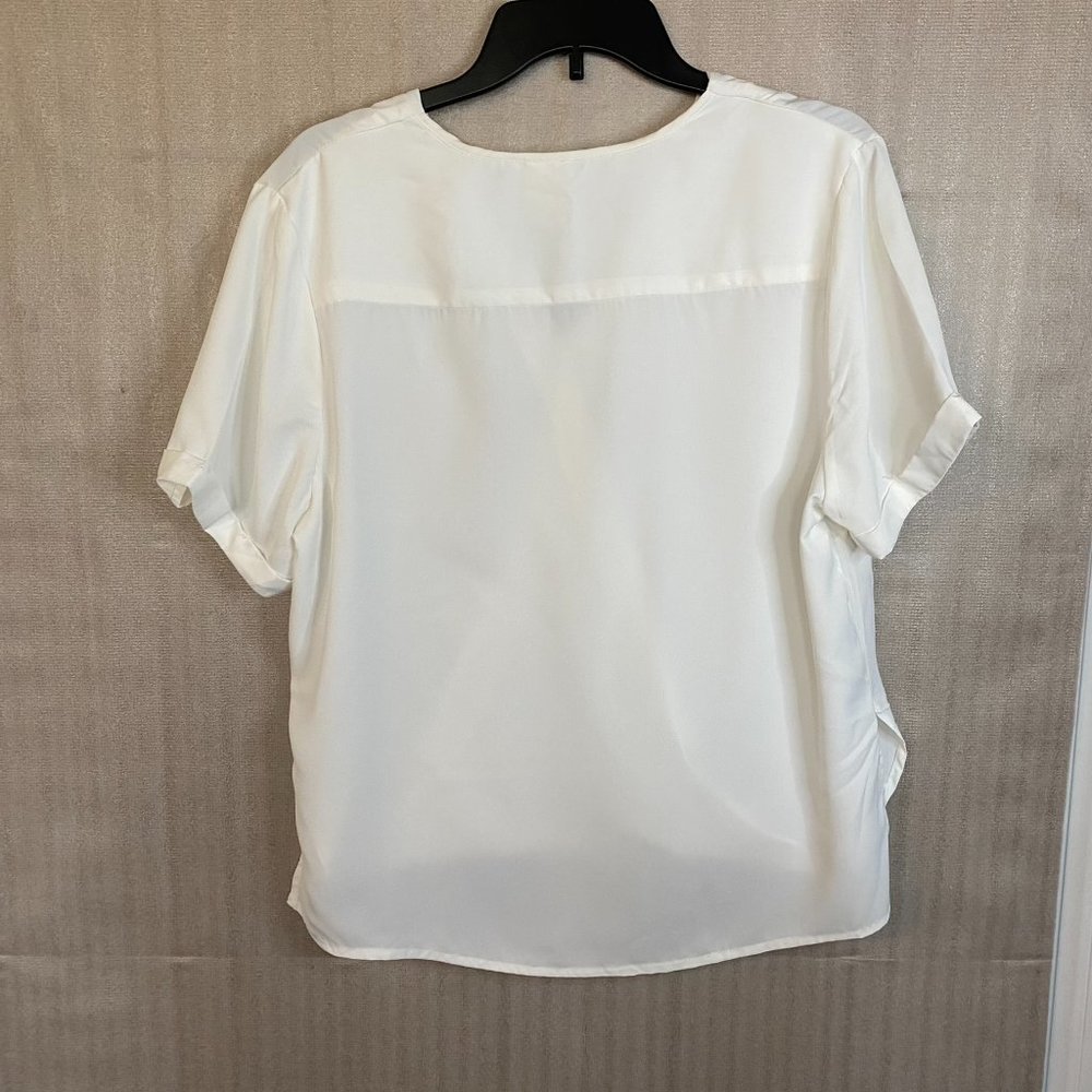 Japna Women's Drape Wrap Style Blouse - Picture 4 of 8